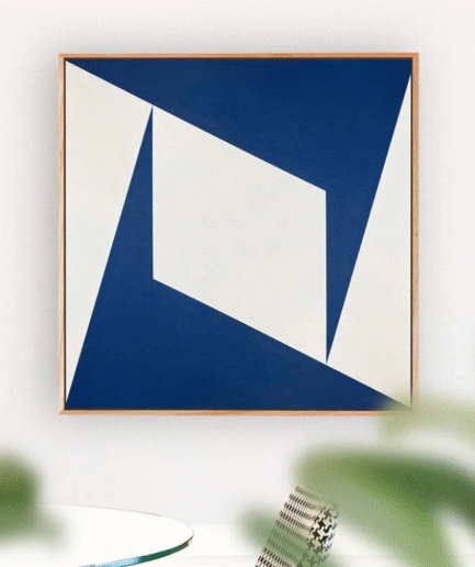 Prism Fold Canvas Painting